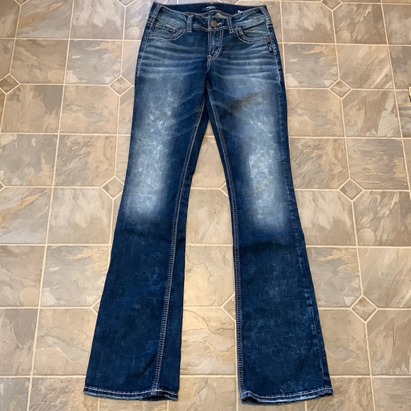 Silver suki mid boot jeans tall